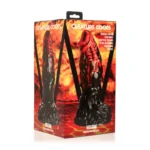 Creature Cocks - Vulcan - Silikon Dildo - Sort/Rød - Bilde 2