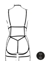 Le Desir - Amor - Stropp Bodyharness - One size (XS-XL) - Bilde 5