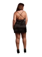 Le desir - Amour - Silke kjole - Queen size XL-4XL - Bilde 3