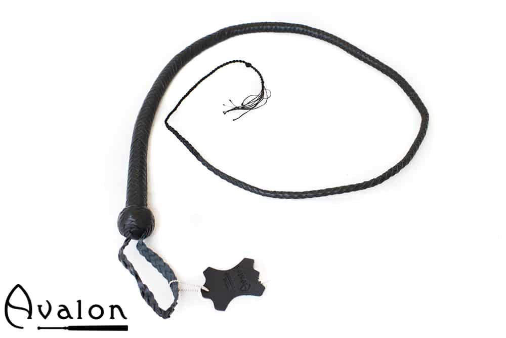 Avalon - BEHEMOTH - Bullwhip Heavy Handle, Svart 1,5 m