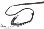 Avalon - BEHEMOTH - Bullwhip Heavy Handle, Svart 1,5 m