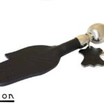 Avalon - PERCIVAL - Paddle med håndform og dråpeformet håndtak - Sort