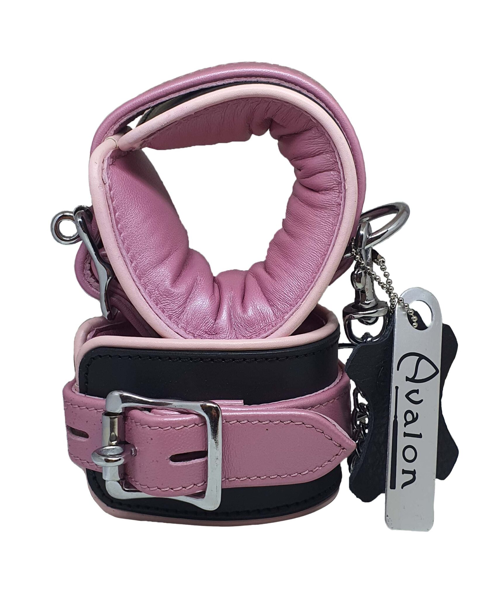 Avalon - ALCHEMY - Polstrede Håndcuffs - Rosa og Sort Avalon - ALCHEMY - Polstrede Håndcuffs - Rosa og Sort