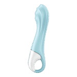 Satisfyer - Pump vibrator 5+ Connect App - Oppblåsbar G-punkts vibrator Blå