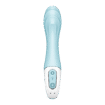 Satisfyer - Pump vibrator 5+ Connect App - Oppblåsbar G-punkts vibrator Blå