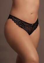 Le Désir Belle - Claire - Truse med Blonder og Detaljer - Queen Size - XL - 3XL