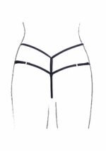 Le Désir Belle - Ami - Truse med Stropper og Gyldne Detaljer - One Size - S til L