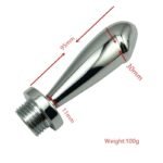 BQS - Dildo Intimdusj - Dusjhode - Metall