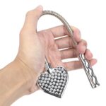 BQS - Metall Ridepisk med Hjerte