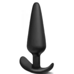 BQS - Buttplugg i silikon med anker stopper - Large