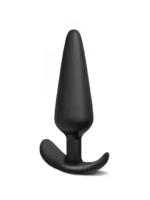 BQS - Buttplugg i silikon med anker stopper - Large