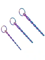 BQS - Penispluggsett 3 pk - Regnbue - Bilde 2