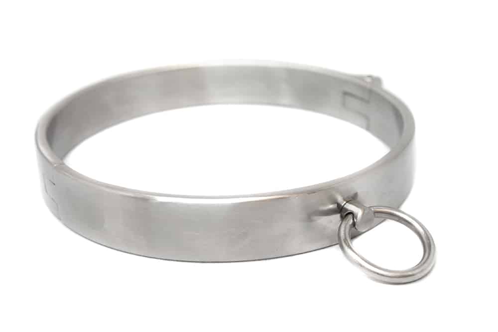 BQS - Massivt stål collar med O-ring - 11,8 cm