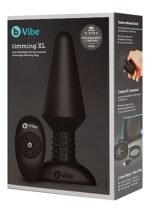 B-Vibe - Rimming XL - Stor Buttplug med Vibrasjoner og Rotasjoner