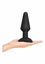B-Vibe - Rimming XL - Stor Buttplug med Vibrasjoner og Rotasjoner