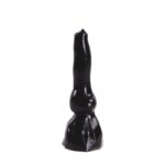 Dark Crystal - sort dildo med stødig bunn - 60