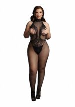 Le Desir - Frekk Catsuit av Blonder og Netting - Plus size