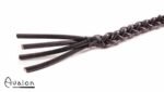 Avalon - RANGER - Sort flettet silikonflogger