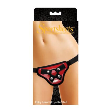Sportsheets -  Phoenix Strap-On Rød