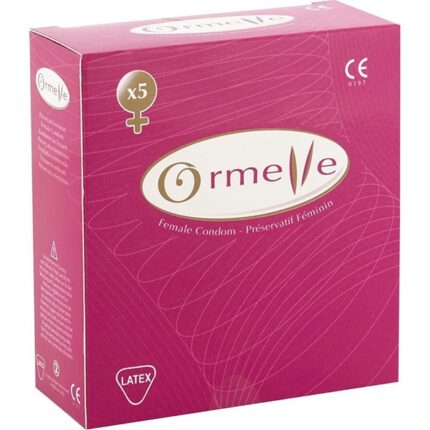 Ormelle - Femidom - Kvinnelig Kondom - 5pk