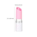 Pillow Talk - Lusty - Flickering Vibrator - Rosa