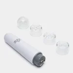 Erotisk - Klitorisvibrator med 4 hoder - Hvit