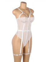 Gnist - Hvit body med stropper - Bilde 7