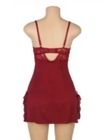 Gnist - Babydoll med stropper - burgunder - Bilde 20