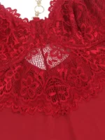 Gnist - Babydoll med stropper - burgunder - Bilde 7