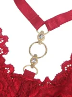 Gnist - Babydoll med stropper - burgunder - Bilde 15