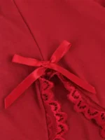 Gnist - Babydoll med stropper - burgunder - Bilde 2