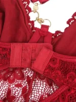 Gnist - Babydoll med stropper - burgunder - Bilde 16