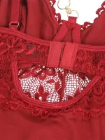 Gnist - Babydoll med stropper - burgunder - Bilde 17