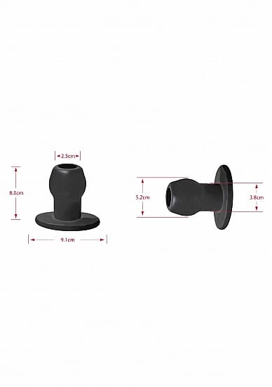 Perfect Fit - Tunnel Plug, Medium, Transparent