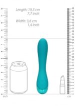 Loveline - Smooth Silicone G-punkt Vibrator - Turkis