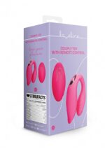 Loveline - Parvibrator med fjernkontroll - Rosa