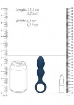 Loveline - Teardrop - Buttplug - Mørk blå - Small