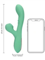 Loveline - Pulsewave Rabbitvibrator med Slikkefunksjon - Bilde 9