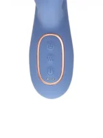 Loveline - Roterende thrusting rabbitvibrator med varme - Blå - Bilde 8