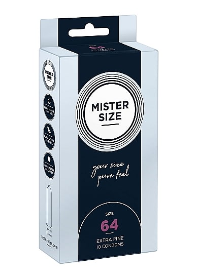 Mister Size – 64mm – 10stk Tynne Kondomer
