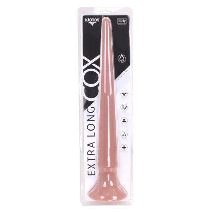 Kiotos COX 039 - ekstra lang anal dildo 50 cm - Lys hudfarge