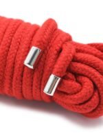 BDSM Rope - Bondage Tau - Bomull - 20 meter - Rød - Bilde 2