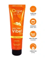 Orgie - Lube Tube VIBE! - Medium - Piña Colada - 100ml - Bilde 2