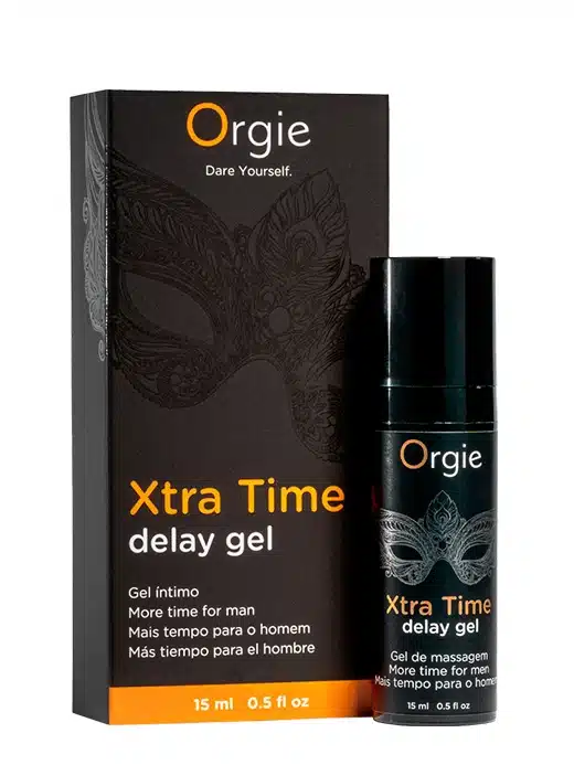 OR-21234-delay-utholdenhet-spray-gel-01 Orgie - Xtra Time - Delay Gel - Bilde 1
