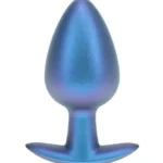 Ouch! Buttplugg - Anker stopper - Metallic Blå - Large