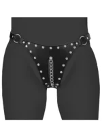 Ouch! Extreme - Pu-lær string med kjetting - Bilde 2