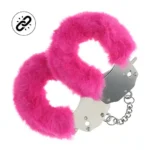 Ouch! Heavy-duty - Fluffy håndjern - Rosa