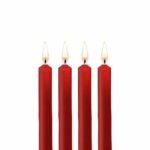 OUCH! - Teasing Wax Candles- 4 pk parafin vokslys - Rød