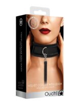 Ouch! Velvet Collar med bånd - sort - Bilde 7