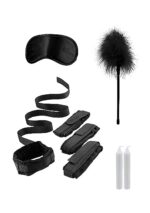 Ouch! Black & White - Bed Bindings Restraint Kit - Bondage stroppesett